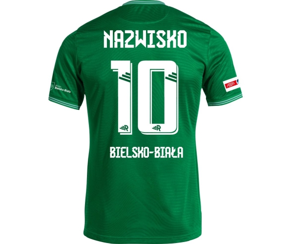 Koszulka meczowa Futsal Ekstraklasa Rekord Bielsko-Biała 26/27 zielona personalizowana